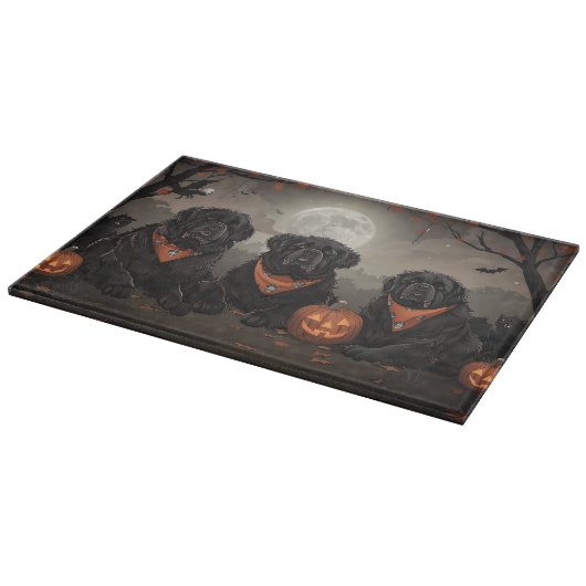 Halloween Spooky Schneidebrett (Ecke)