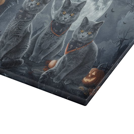 Halloween Spooky Schneidebrett (Ecke)