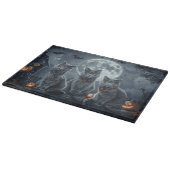 Halloween Spooky Schneidebrett (Ecke)