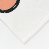 Halloween Spooky Season Ghost Peace Costume Frauen Fleecedecke (Ecke)