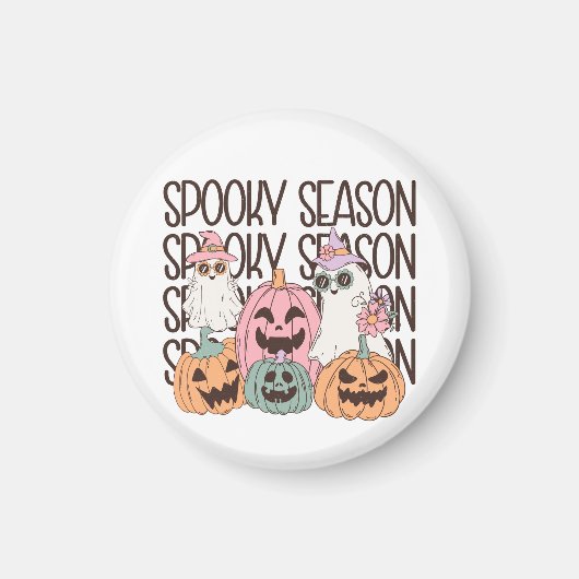 Halloween Spooky Season Magnet (Vorne)