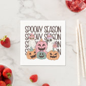 Halloween Spooky Season Serviette (Beispiel)