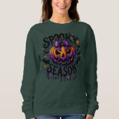 Halloween Spooky Season Sweatshirt (Vorderseite)
