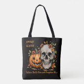 Halloween Spooky Season Tasche (Rückseite)