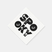 Halloween spooky serviette (Ecke)