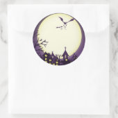 Halloween Spooky Silhouetten Sticker (Tasche)