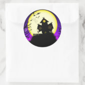 Halloween Spooky Silhouetten Sticker (Tasche)