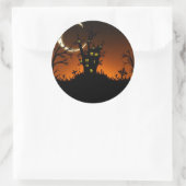 Halloween Spooky Silhouetten Sticker (Tasche)