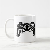 Halloween Spooky Skeleton Gamer Controller Gaming Kaffeetasse (Links)