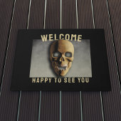 Halloween Spooky Skull Willkommen Doormat Fußmatte