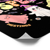 Halloween Spooky Special Bildung Team Poster (Ecke)