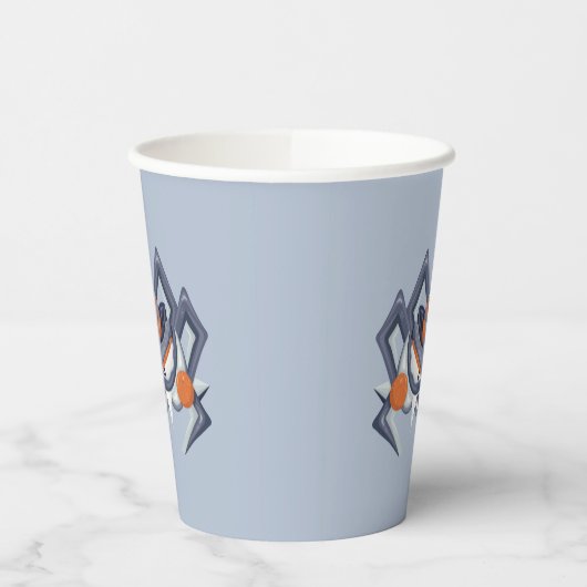 Halloween Spooky Spider / König von Kürbis Pappbecher (Links)