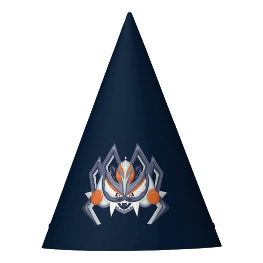 Halloween Spooky Spider / König von Kürbis Partyhütchen (Vorderseite)