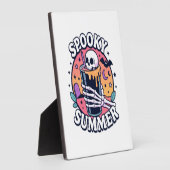 Halloween Spooky Summer Skeleton Drink Fotoplatte (Seite)