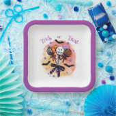 Halloween Spooky Sweet Cake Pops Pappteller (Party)