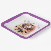 Halloween Spooky Sweet Cake Pops Pappteller (Gewinkelt)