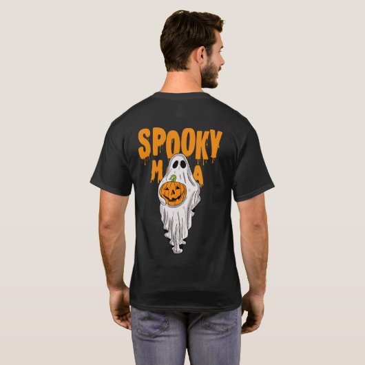 halloween spooky T-Shirt (Schwarz voll)