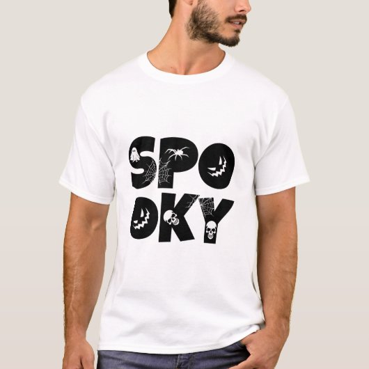 Halloween spooky  T-Shirt (Vorderseite)