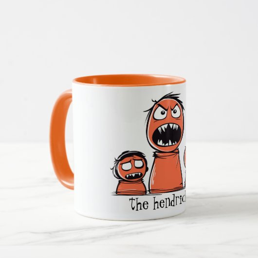Halloween Spooky Tasse (Vorderseite Links)