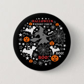 Halloween Spooky Time Button (Vorderseite)