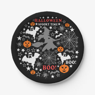 Halloween Spooky Time Pappteller