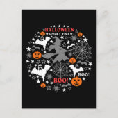 Halloween Spooky Time Postkarte (Vorderseite)