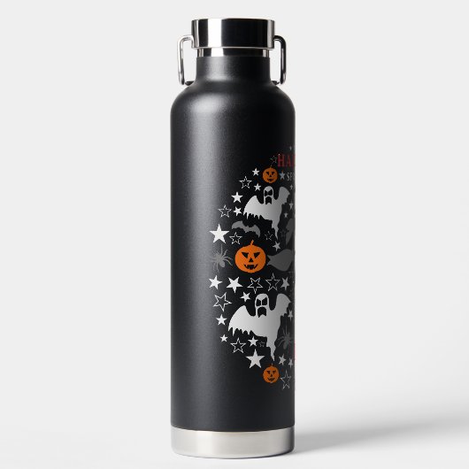 Halloween Spooky Time Trinkflasche (Vorderseite)