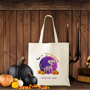 Halloween Spooky Trick oder Tretbeutel Tragetasche