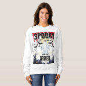 Halloween Spooky Viber Sweatshirt (Vorne ganz)