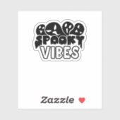 Halloween Spooky vibes Aufkleber (Blatt)