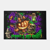 Halloween Spooky Vibes Only Door Mat Fußmatte (Vorderseite)