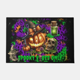Halloween Spooky Vibes Only Door Mat Fußmatte