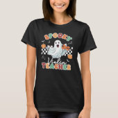 Halloween Spooky Violin Teacher Music T - Shirt (Vorderseite)