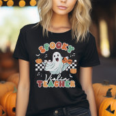 Halloween Spooky Violin Teacher Music T - Shirt