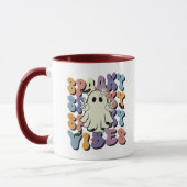 Halloween Spooky Western Ghostie Coffee Tasse (Links)