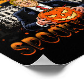 Halloween Spooky Wieder Funny Trump Halloween Poster (Ecke)