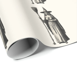 Halloween Spooky Witz a Vollmond Geschenkpapier