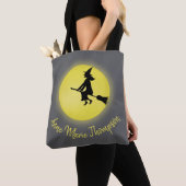 Halloween Spooky Witz Broomstick Moonlight Tasche (Von Nahem)