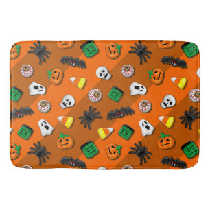 Halloween Spookys Party Tischlampe Badematte