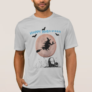 Halloween Sport-Tek Wettbewerber Silver T-Shirt
