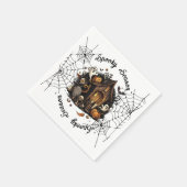 Halloween 👻 Sportsaison 💀 Napkins 🍽️ Serviette (Ecke)