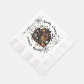 Halloween 👻 Sportsaison 💀 Napkins 🍽️ Serviette (Ecke)