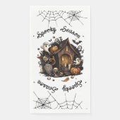 Halloween 👻 Sportsaison 💀 Napkins 🍽️ Serviette (Vorderseite)