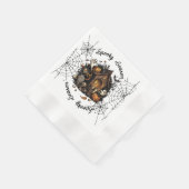 Halloween 👻 Sportsaison 💀 Napkins 🍽️ Serviette (Ecke)