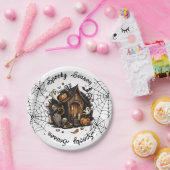 Halloween 👻 Sportsaison 💀 Papierplatte Pappteller (Party)