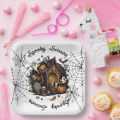 Halloween 👻 Sportsaison 💀 Papierplatte Pappteller (Party)