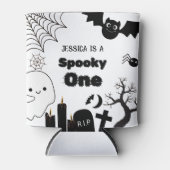 Halloween Sppoky 1. Geburtstagsparty Dosenkühler (Vorderseite)