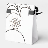 Halloween Sppoky 1. Geburtstagsparty Geschenkschachtel (Rückseite)