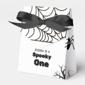 Halloween Sppoky 1. Geburtstagsparty Geschenkschachtel (Vorderseite)