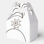 Halloween Sppoky 1. Geburtstagsparty Geschenkschachtel (Rückseite)